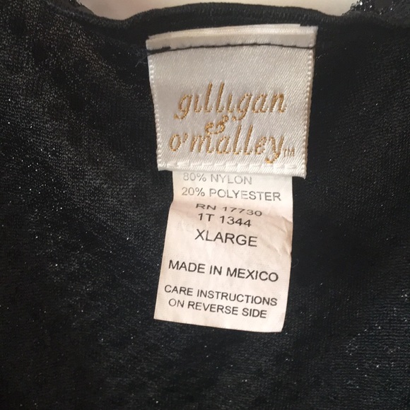 Black sequin dress top - Picture 3 of 4